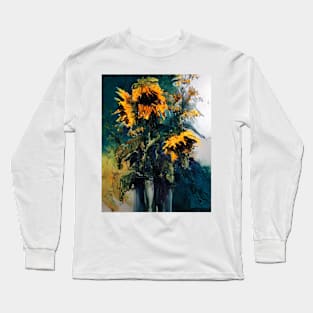 #floralexpression watercolor09 Long Sleeve T-Shirt